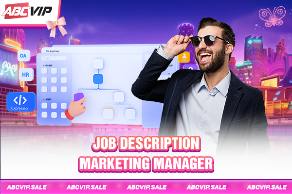 Job description marketing manager