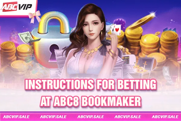 Instructions for betting at ABC8 bookmaker
