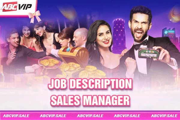 Job description sales manager