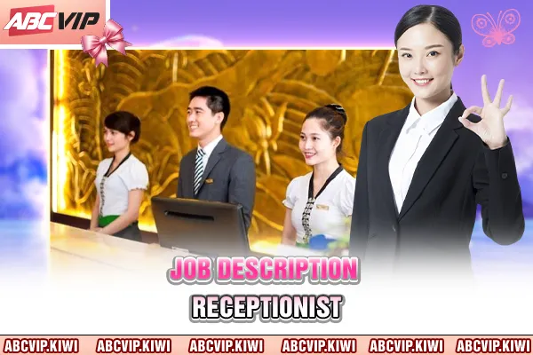 Job description receptionist