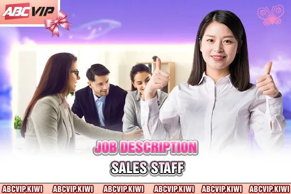 Job description sales staff